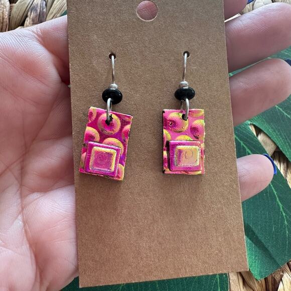 BOGO FREE GLASS ARTISIN EARRINGS - Picture 2 of 7